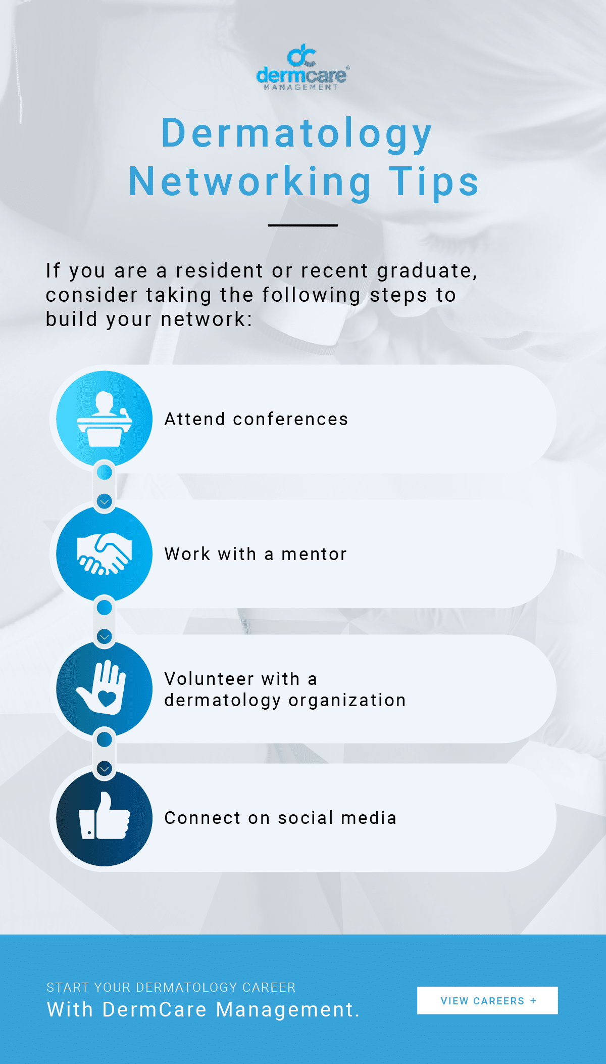 01 Dermatology Networking Tips